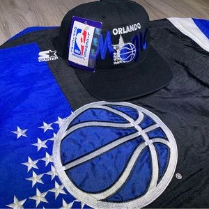 Vintage Orlando Magic Jacket + SnapBack
